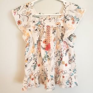 Zara floral dress 2/3 years